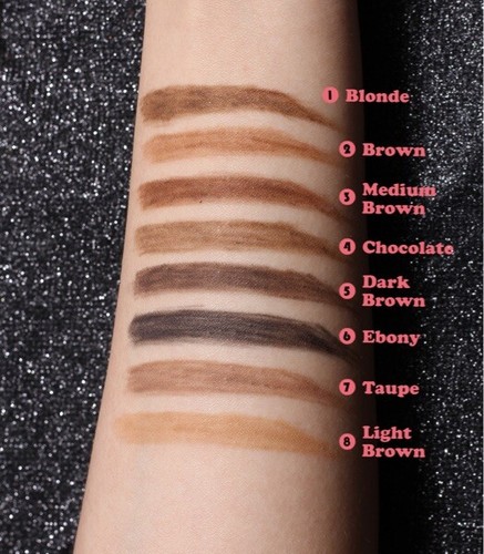 Slim Eyebrow Pencil Waterproof Eye Brow Eyeliner Pen With Brush Makeup Cosmetic - Picture 4 of 18