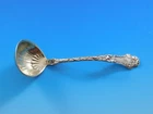 Poppy by Gorham Sterling Silver Sauce Ladle Shell Bowl Gold-Washed 5"