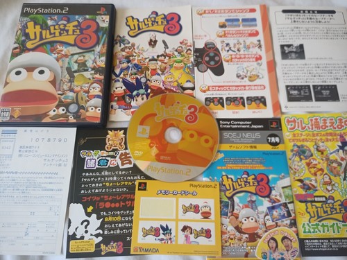 Ape Escape 3 Sony PlayStation 2 PS2 Japan Region Locked Import US Seller
