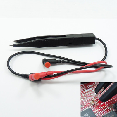 New SMD Testing Tweezers Probe Leads For Multimeter Tester