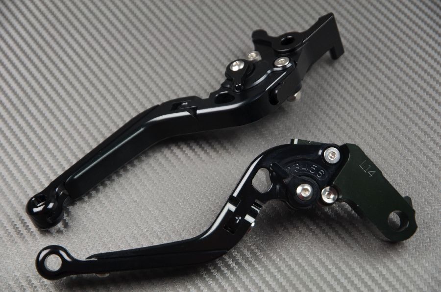 Pédales De Vitesses Pliantes Bleues Pour Kawasaki Z1000 2003-2006 - Neuf, Sans Marque