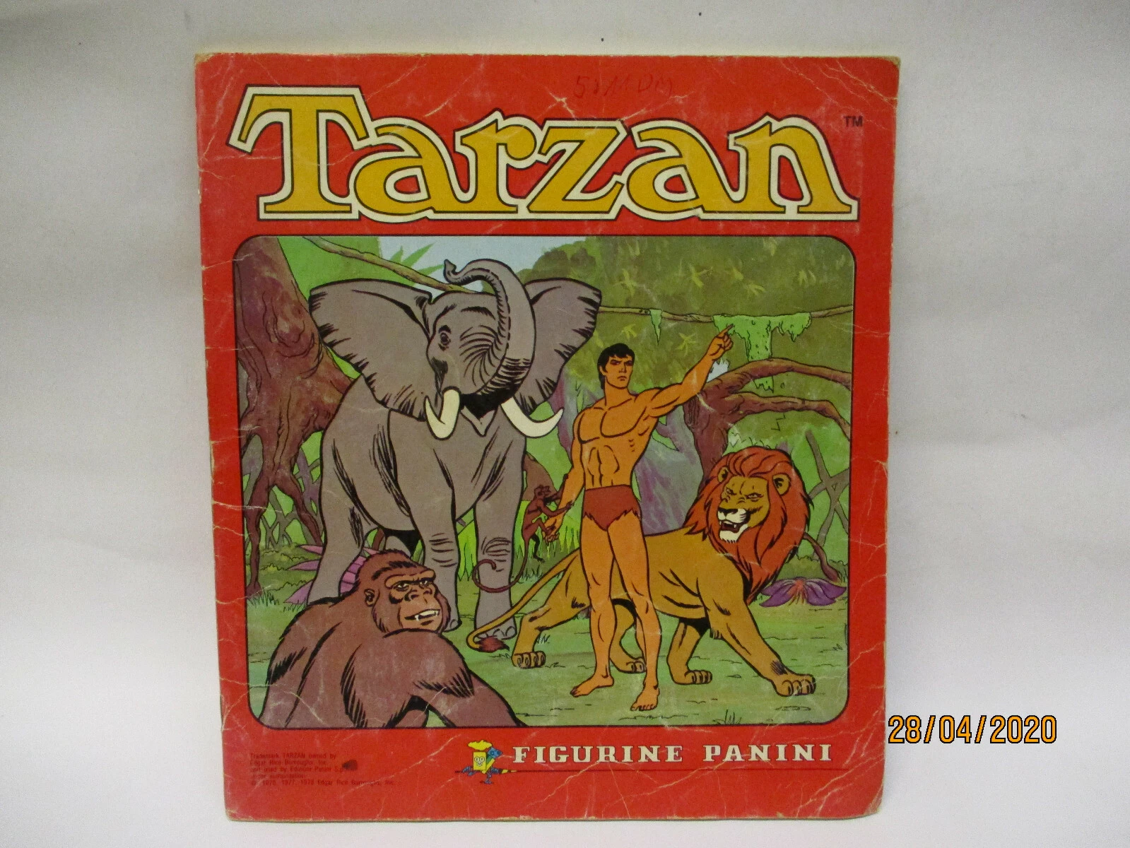 Filmation Tarzan Panini Album- 5 Awesome Things on eBay this week