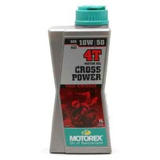 MOTOREX CROSSPOWER 4T 10w50 100% SYNTHETIC ENGINE OIL TRIUMPH TF250-X TF450-X