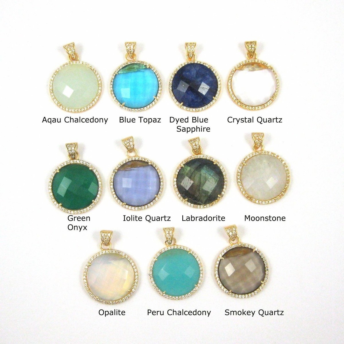 Blue Dyed Chalcedony Pendant Lariat Necklace Gold-plated Sterling Silver Blue Dyed Chalcedony Pendant Lariat Necklace Gold-plated Sterling Silver