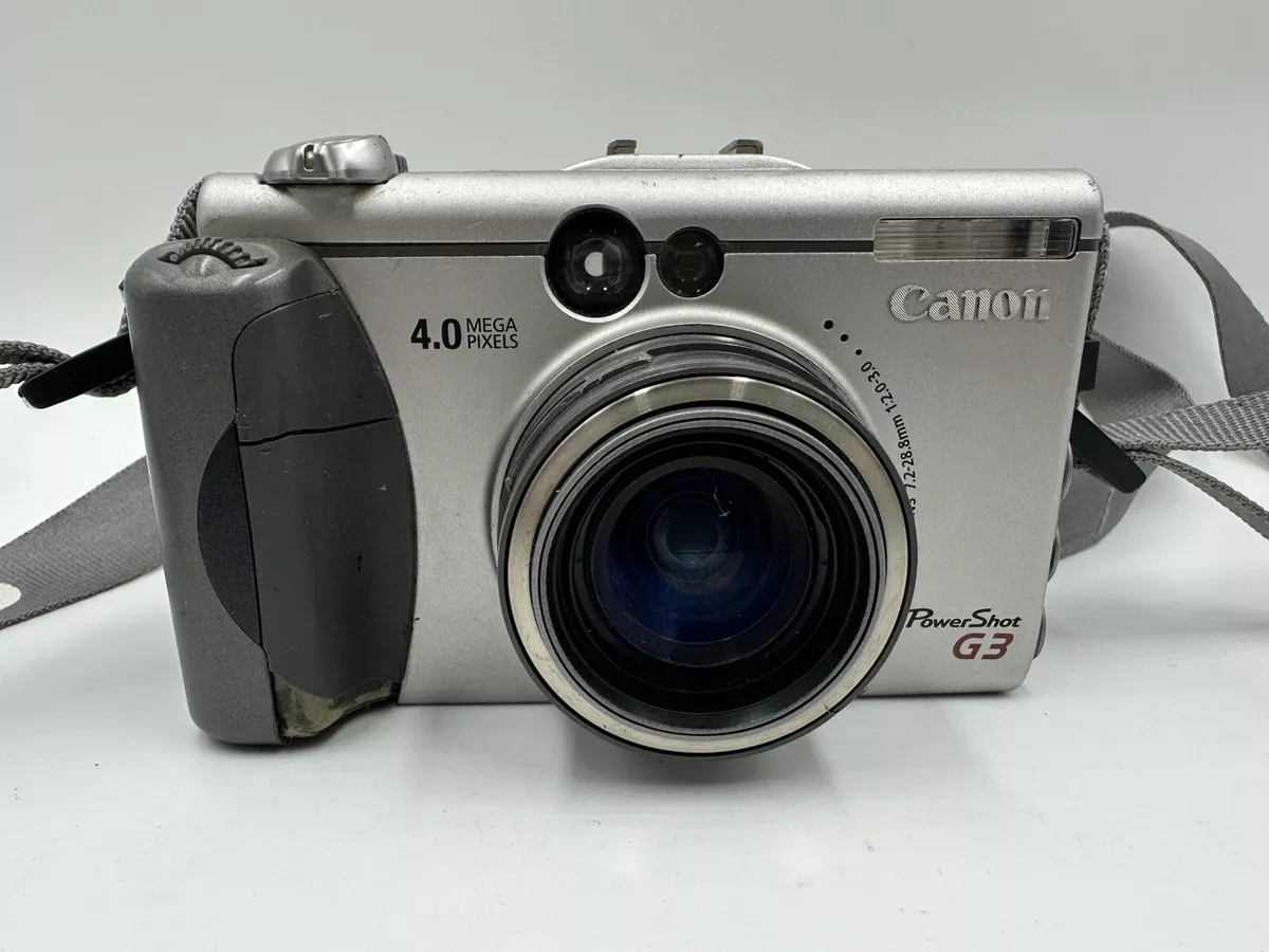 Canon PowerShot G3 4.0MP Digital Camera - Silver