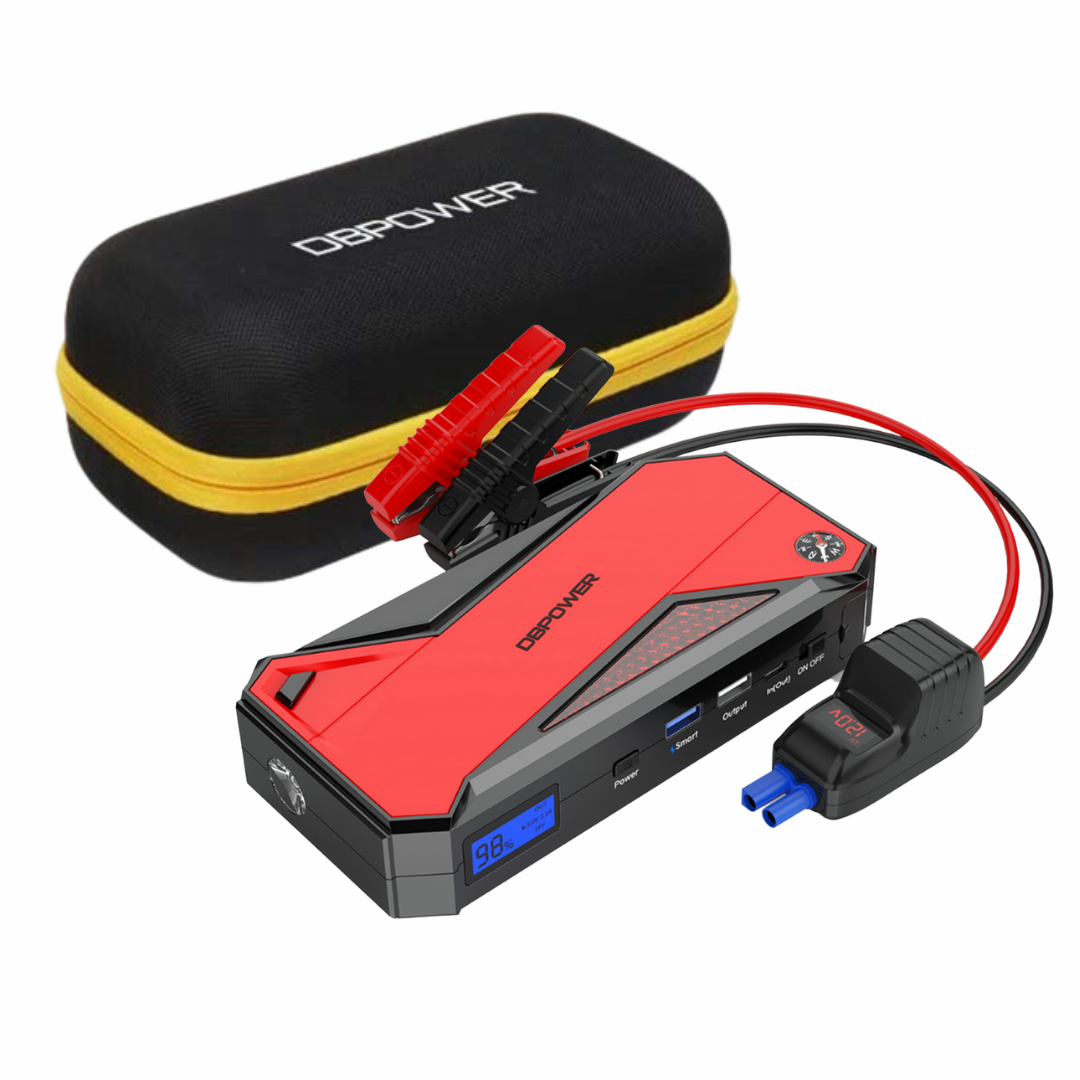 Starter Portable Charger With Jumper Cables TYPE S 8600mAh Jump Starter  Portable Power Bank