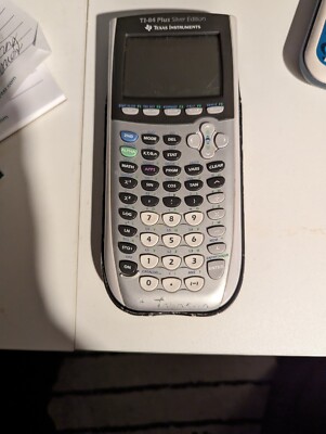 Texas Instruments TI-84 Plus C Silver Edition Graphing Calculator ...