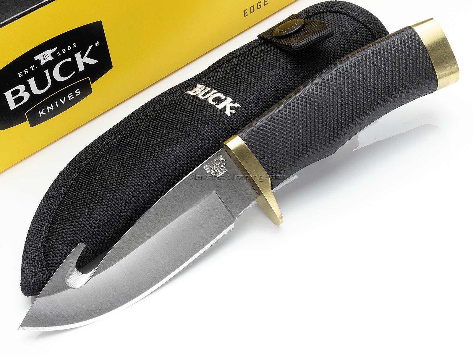 Buck 691 Zipper Guthook Fixed Blade Hunting Knife 420HC MADE IN USA 691BKG