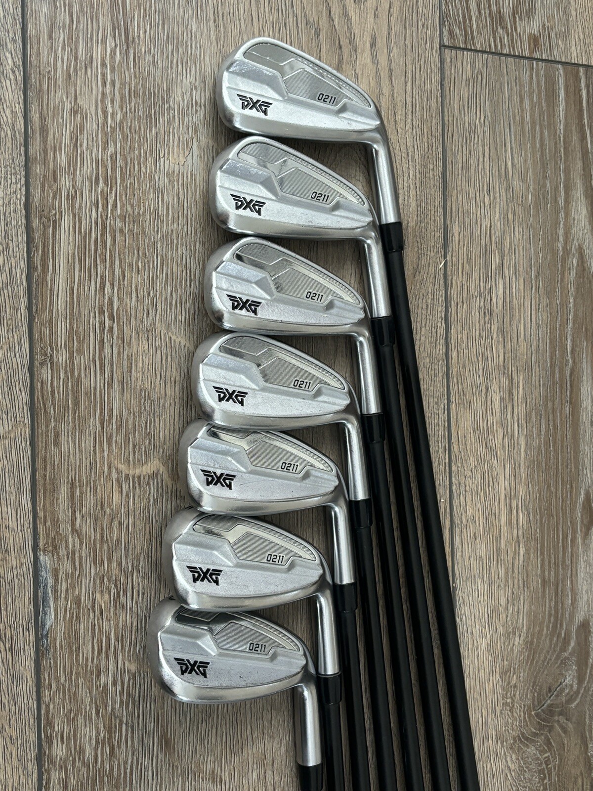 PXG 0211 DC Irons 5GW Mitsubishi MMT 80G Stiff Graphite GP VDR Midsize Grip eBay