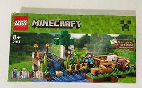 Retired &copy;2014 LEGO 21114 Minecraft The Farm 100% Complete + Extras + Box