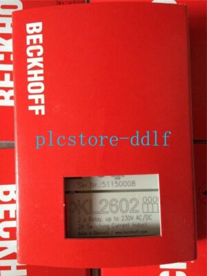 1PC BECKHOFF KL2602 KL 2602 Relay Output Terminal New In Box Expedited Shipping