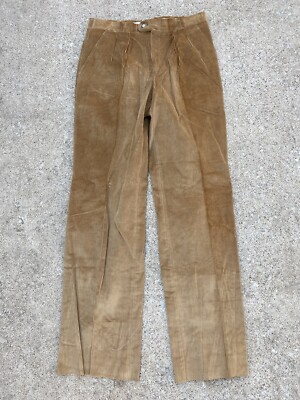 New Vintage 70s 80s Men's Cacherel Corduroy Dress Pants Paris NOS
