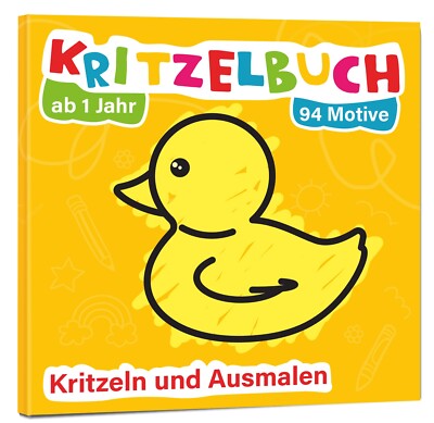 Markt+Technik / Mein erstes Kritzelbuch ab 1 Jahr: über 94 große Motive - für Ju