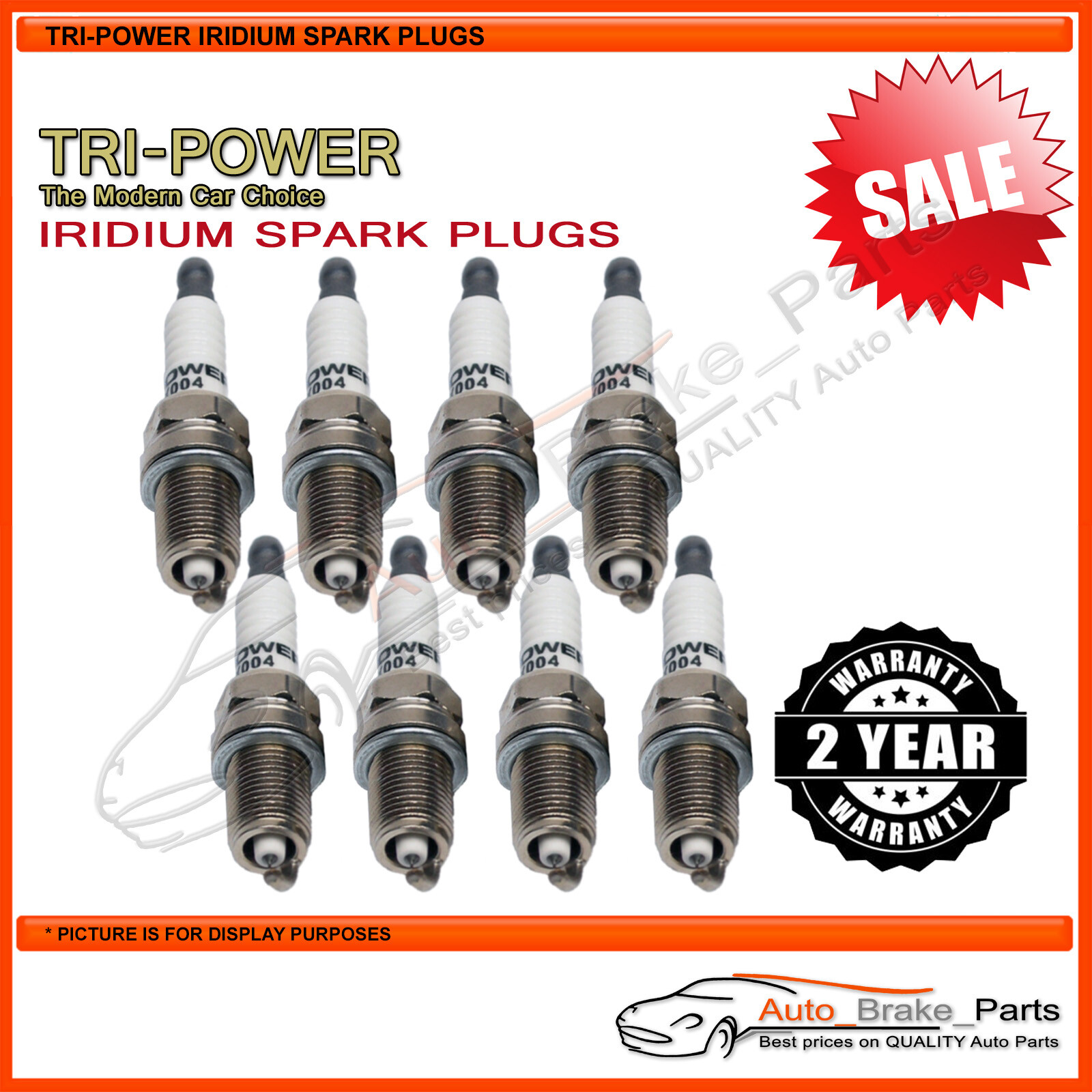 Iridium Spark Plugs for BMW X5 Series E70 4WD xDrive 48i 4.8L TPX013