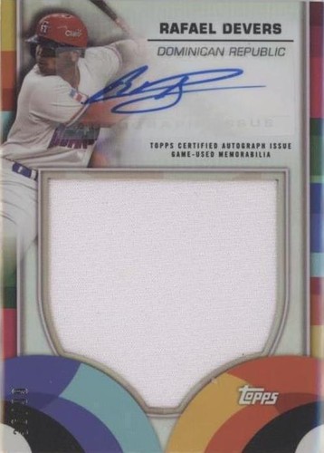 25枚限定 SSP Rafael Devers 2023 Topps WBC Rafael Devers 2023 Topps World Baseball Classic WBC-8 Dominican