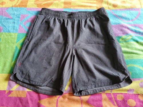 Gray Athletic Running Shorts 