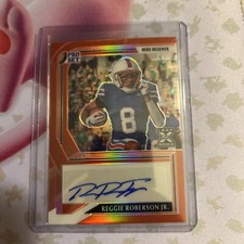 2022 Leaf Pro Set Reggie Roberson Jr. Orange EBAY 1/1! #’ed 10/10! SMU/Titans
