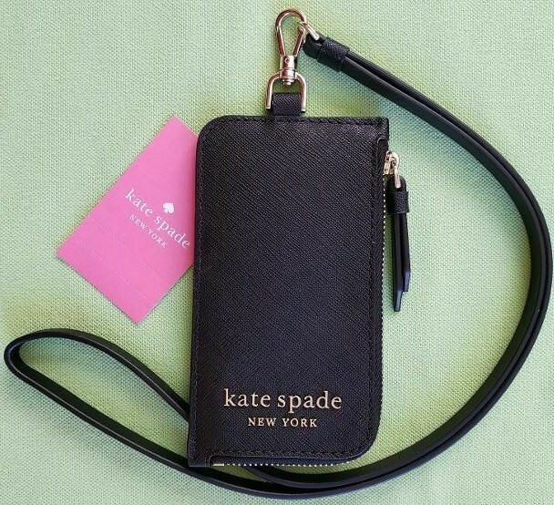id card lanyard kate spade