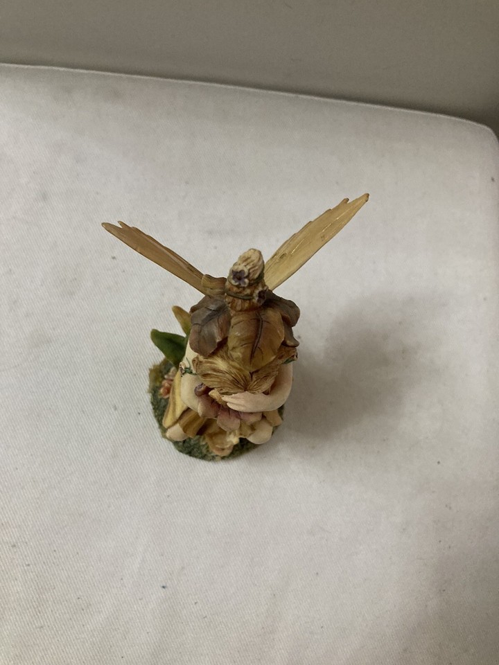 Leonardo Resin Fairy Holding Chick Figure,Fairy Ornament,”Tender Touch
