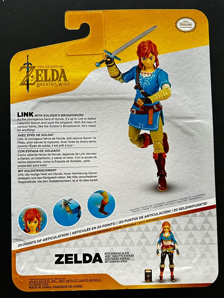 Jakks Pacific Legend Of Zelda Breath of the Wild Link 4