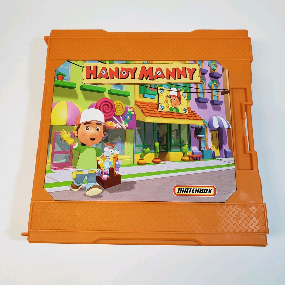 many　1977　マニー　プロベナンス　ヴィンテージ　キャリー　トレー Handy Manny Fold-Out Playset Matchbox Disney | eBay