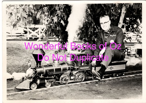 Walt Disney Railoard Lilly Belle CP 173 Original Photograph Harry L Dixon Train