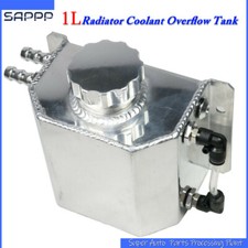 Universal 1l Aluminum Radiator Coolant Overflow Bottle Recovery Water Tank Usa