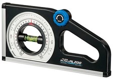 Tajima SLT-AL200M Slant 200M Rotary Dual-Scale Angle Meter with Magnetic Base