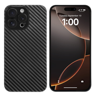 Ultra Slim Case für iPhone 16  Pro / Max Fein Matt Clear Schutz Hülle Skin Cover