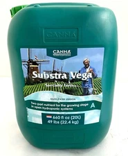 CANNA Substra Vega A 20L soft water Veg Plant Nutrient Indoor Outdoor 420 hydro