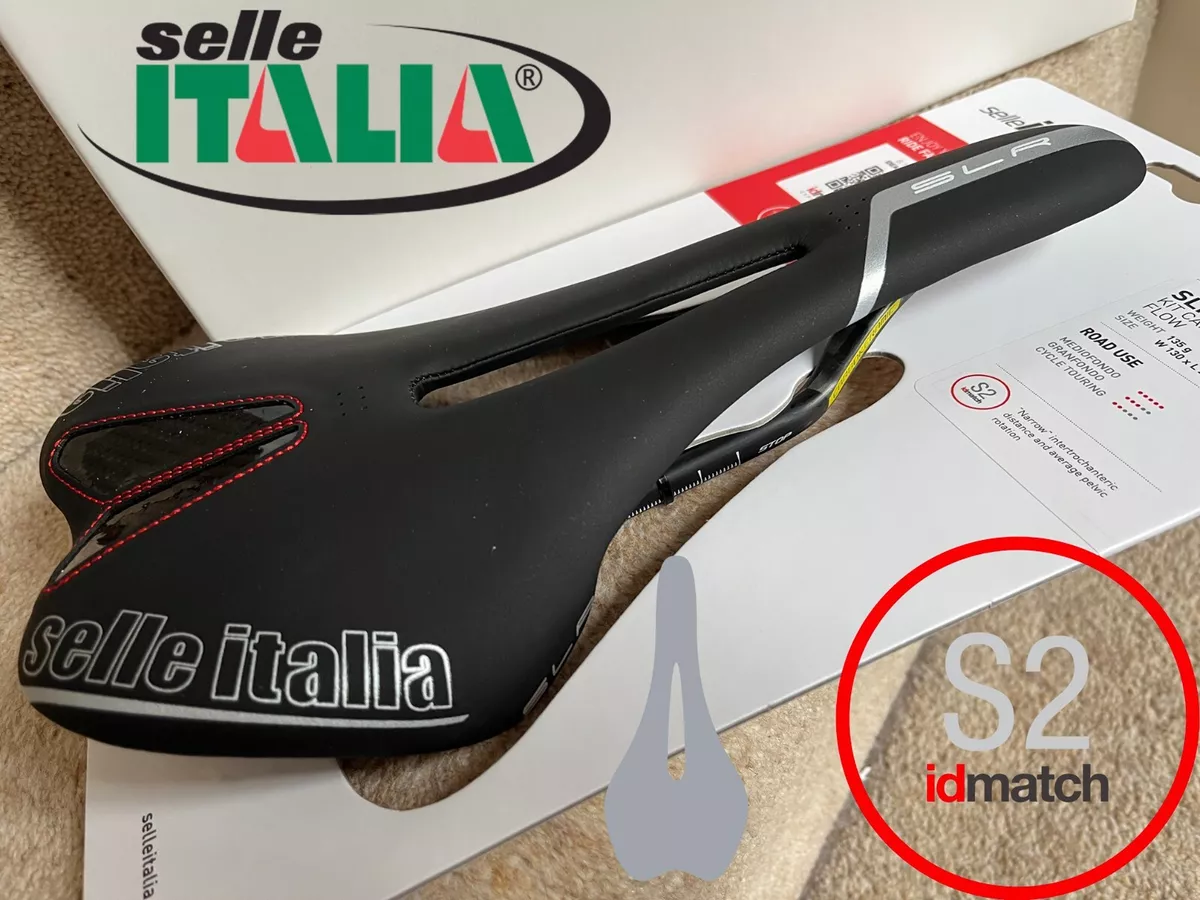 Selle Italia SLR Kit Carbonio Flow Carbon Saddle Black (S2) CK7X9 130mm x  275mm