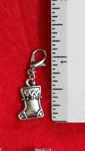 CHRISTMAS STOCKING CHARM - HOLIDAYS - WINTER - DECORATIONS - PRESENTS -U CHOOSE - Picture 4 of 11