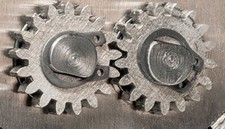 Zahnräder für Tabakschneider PT120 und WT100 (4 Stück) und Walzenreinigungsgerat