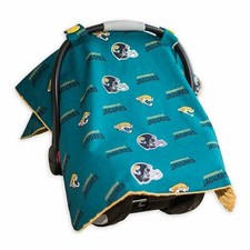 Jacksonville Jaguars Baby Carseat Canopy, Car Seat NFL Officially Licensed