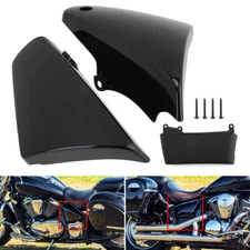 L&R Battery Side Fairing Cover For Kawasaki Vulcan 900 VN900B Classic 2006-2020