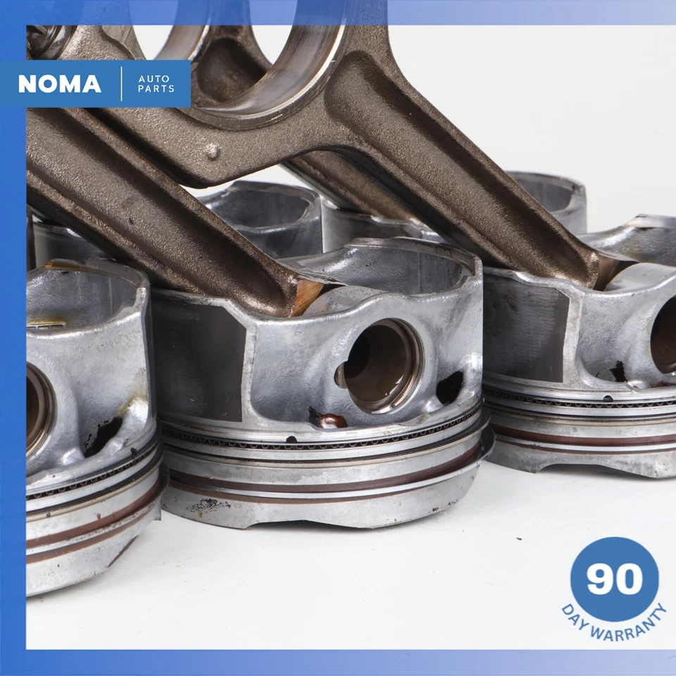 Juego de pistones de motor BMW ActiveHybrid 5 3 7 X3 X5 3,0 L N55B30A 10-19 OEM Foto 4 de 4