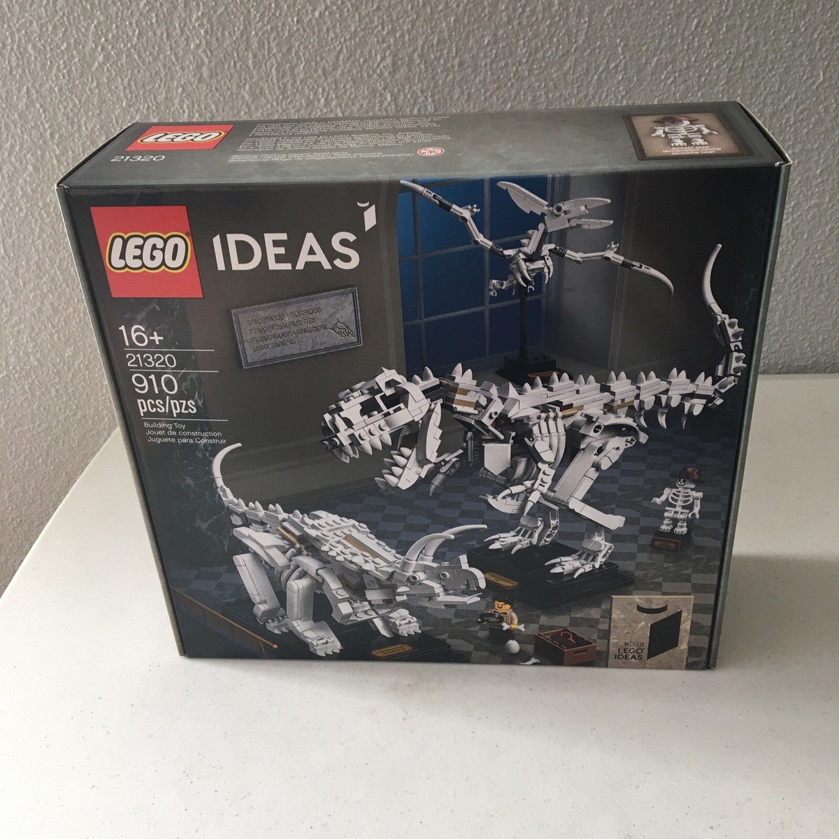 BIOS7 2箱セット LEGO 21320 Ideas Dinosaur Fossils Retired Brand New Sealed Museum