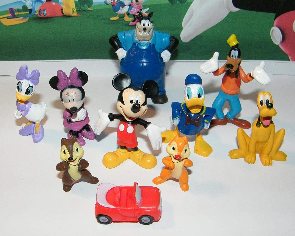 Disney mickey mouse clubhouse figurine sale deluxe figure set