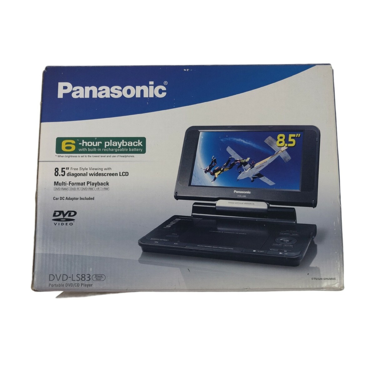 Panasonic DVD-LS83 Portable DVD/ CD Player (8.5 Panasonic DVD-LS83 Portable DVD/ CD Player (8.5