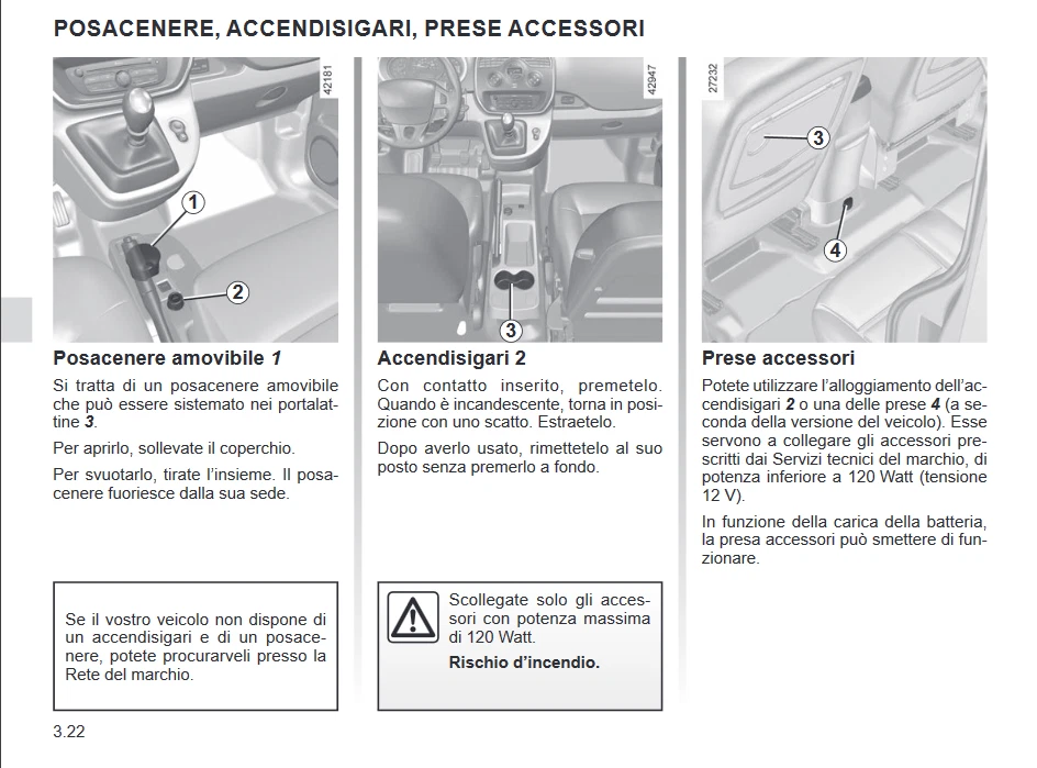 Libretto tagliando manuale uso e manutenzione PDF Renault kangoo 2° serie 2008 > - Immagine 4 di 4