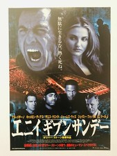 Any Given Sunday 2types/set Al Pacino Oliver Stone movie flyer poster CHIRASHI