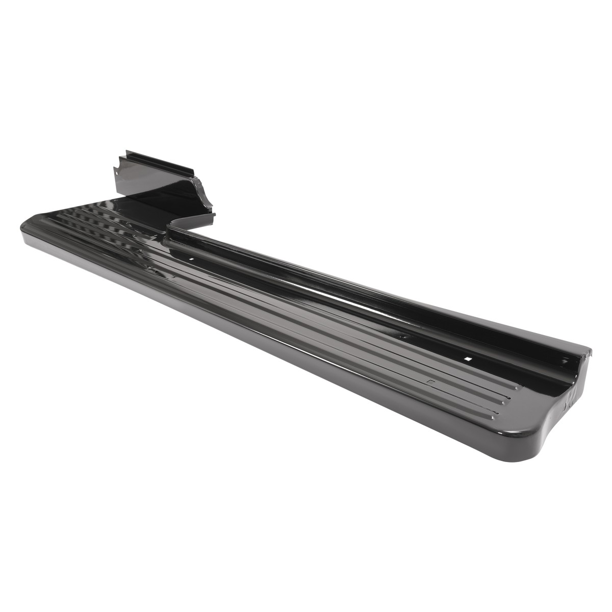 KUAFU Pair Steel Powder Coated Running Boards For Ford F-100 Pickup Truck 1953-1956 – Black-998274