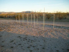 50' Baseball Softball Straight Leg Batting Cage 1" Fittings PIPE NOT INCLUDED