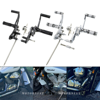 4'' Forward Controls Pegs Brake Levers Linkage Kit For Honda Shadow VT750 C2 AERO