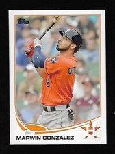 2013 Topps Update Marwin Gonzalez Rookie SS Houston Astros Hot Update Card!