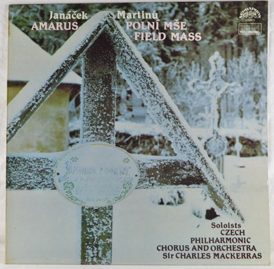 JANACEK / MARTINU / MACKERRAS  Amarus / Polní Mše (Field Mass)  LP Supraphon LP