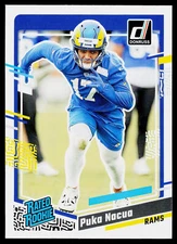 Puka Nacua, 2023 Donruss, #357, Los Angeles Rams, RC, RR