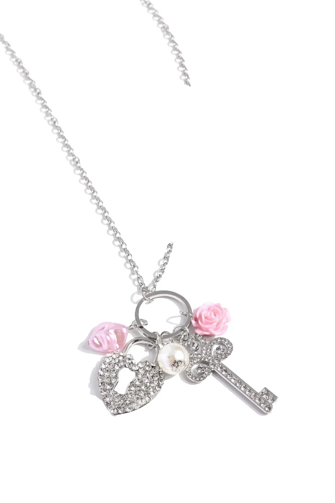 Pearl Resin Silver Plated Fashion Necklaces & Pendants