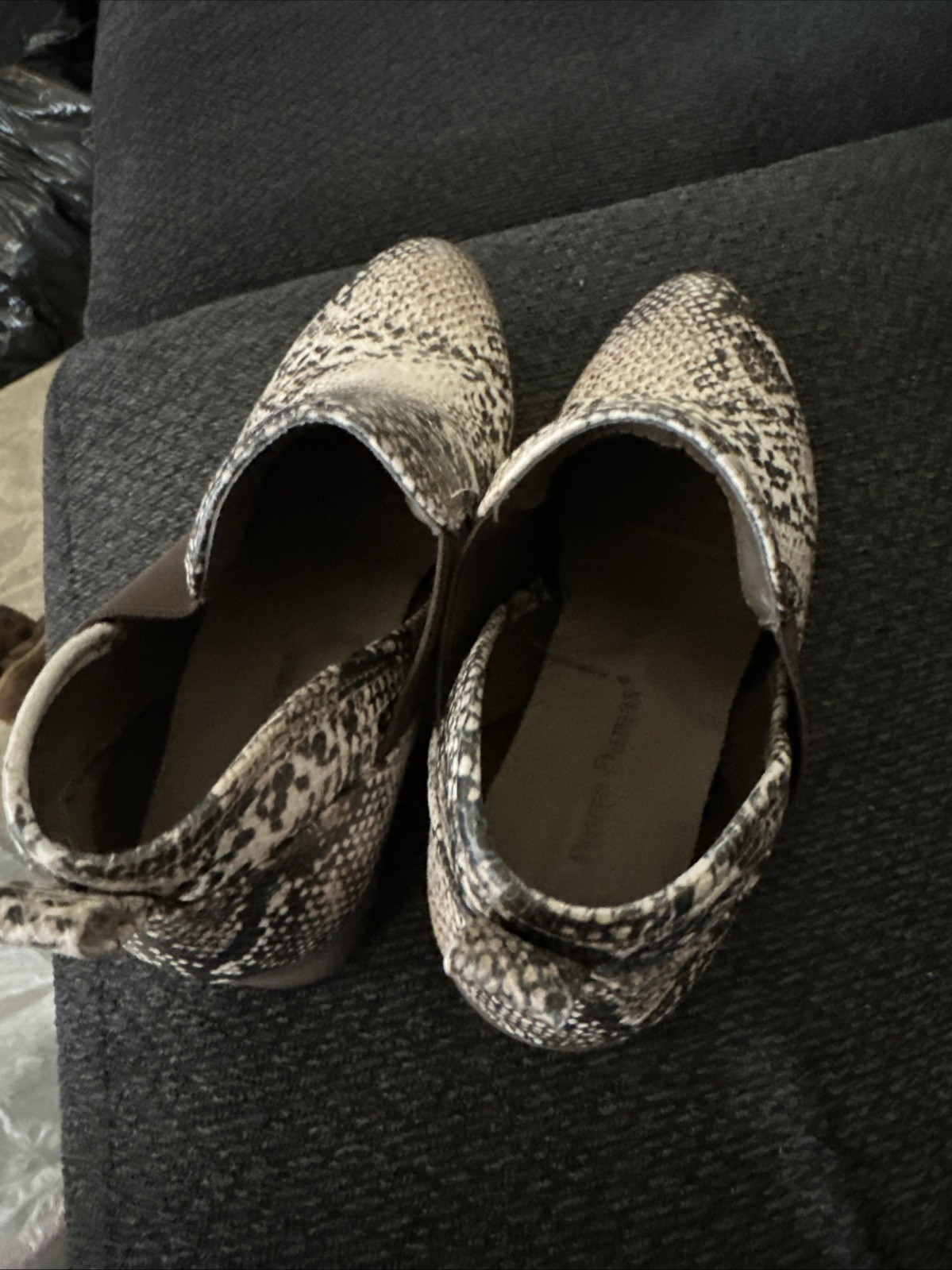 Pierre DumasSnake Skin Shoes Women's Size 8