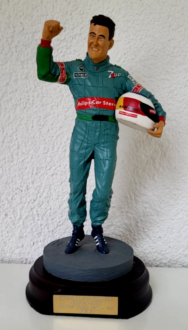 FIGURINE MICHAEL SCHUMACHER Benetton 1992 Yellow Formel 1 1:43 Catrix